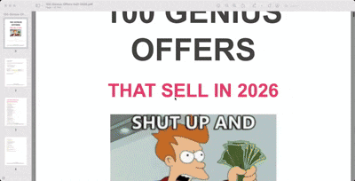 100 Genius Offers Preview