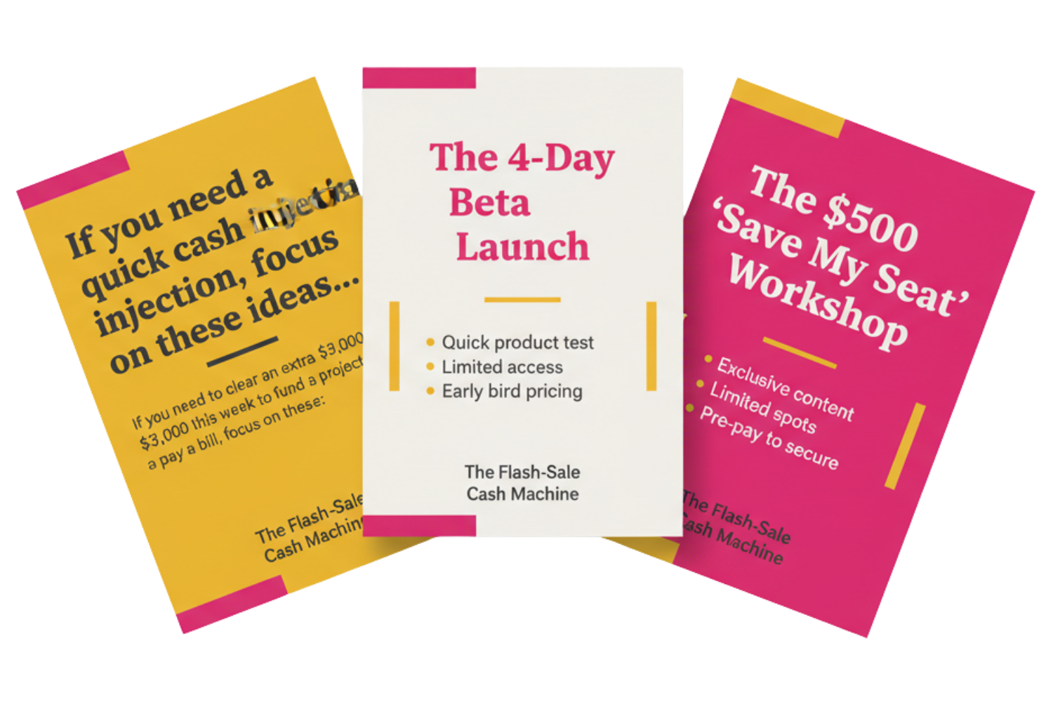 a quick cash injection